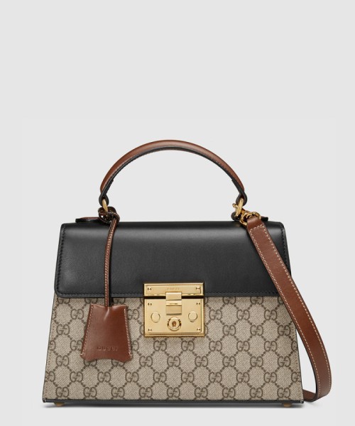 [GUCCI-구찌]패드락 GG 수프림 탑핸들백 453188