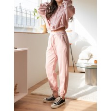 시모나 밴딩 후드 티셔츠