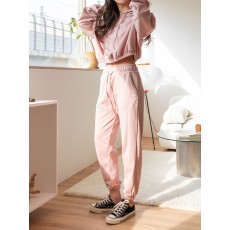 시모나 밴딩 후드 티셔츠
