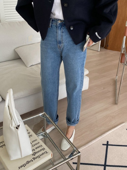 루비우 데님 팬츠
