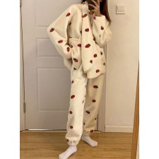 보송딸기 잠옷 상하의 세트