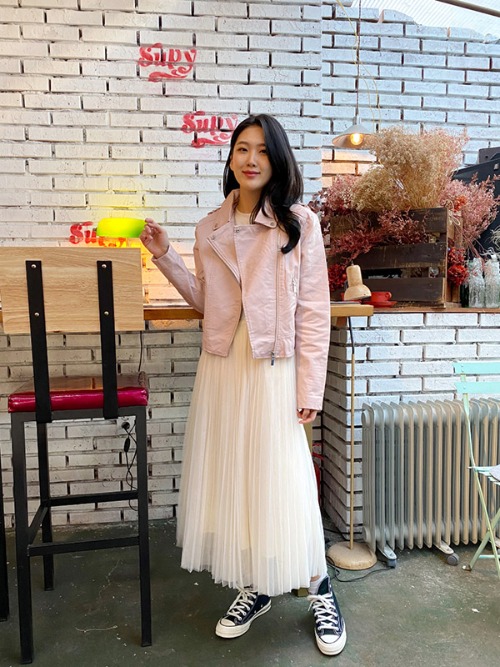 알렉스 여성 라이더 자켓