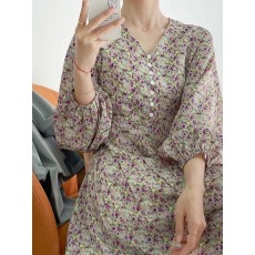카렌 플라워 미니 원피스
