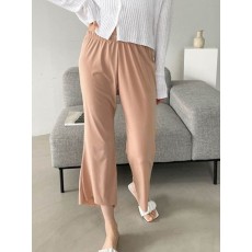 카마크 언발란스 부츠컷 밴딩 팬츠