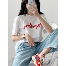 미빌리 패치 반팔 티셔츠