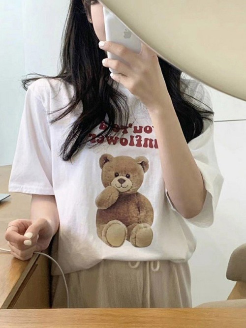 곰곰돌이 반팔 티셔츠