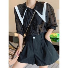 알리쉬 빅카라 도트 블라우스
