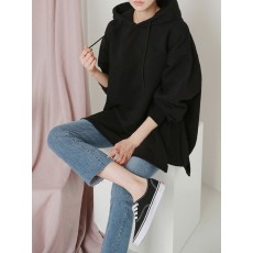 따뜻한 페이지 기모 박스 후드티